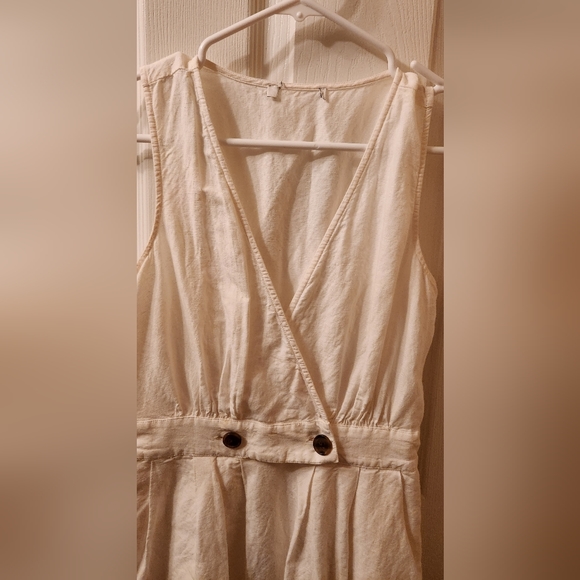 Madewell Button-Waist Wrap Midi Dress Size 00 - Picture 6 of 11
